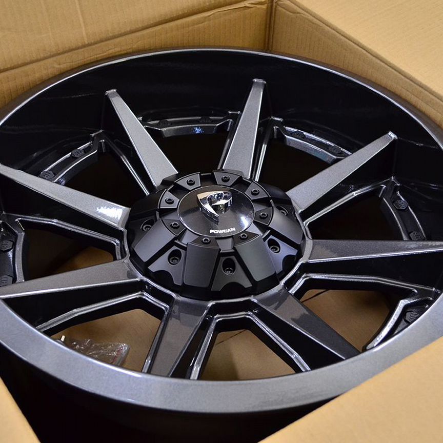 Диски Powcan BK819 9x20/5x139.7 D77.8 ET20 perl black литой