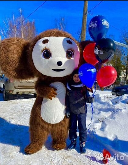 Чебурашка на день рождение