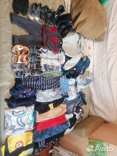 Вещи пакетом на мальчика