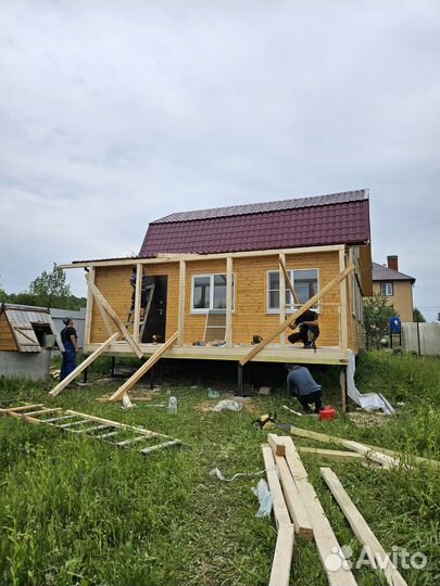 Пристройка веранды террасы беседки