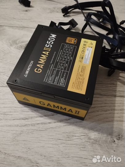 Блок питания montech gamma II 550 (новый)