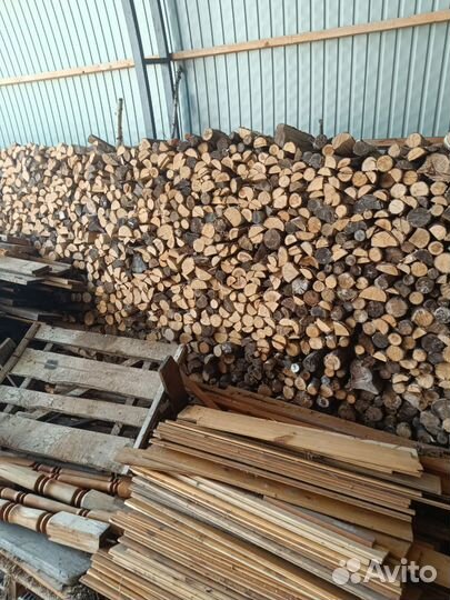 Дрова колотые берёзовые и осиновые