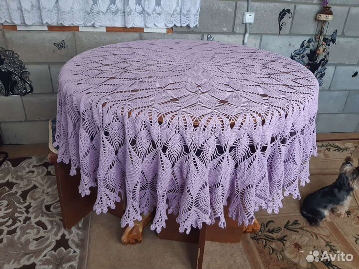 Скатерть крючком