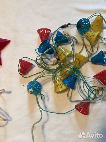 Новогодняя гирлянда СССР