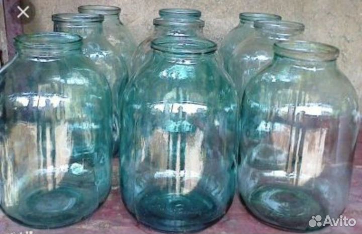 0.5л, 1л, 2л, 3 л, Банка стеклянная для закатки
