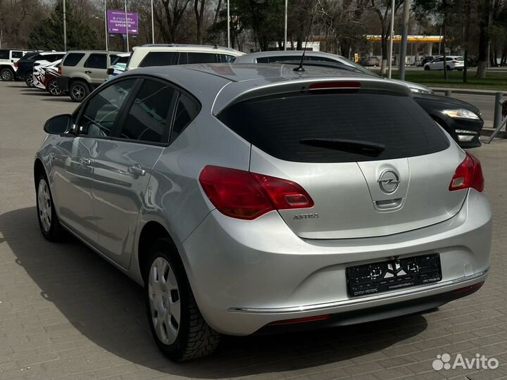 Opel Astra 1.6 МТ, 2013, 191 744 км