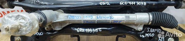 Рулевая рейка skoda rapid 2