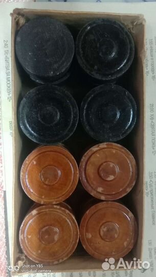 Шашки СССР дерево