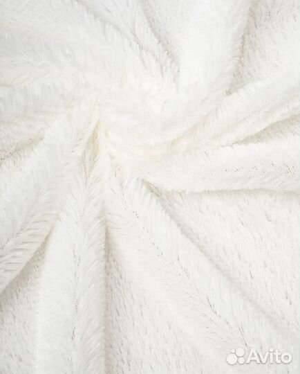 Искусственный мех «Шиншилла» молочный