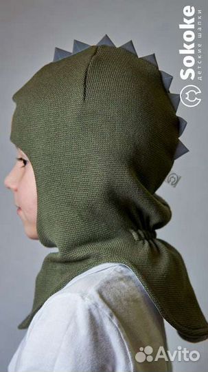 Шапка шлем деми новая
