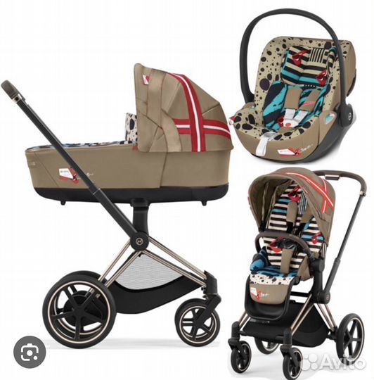 Продам детскую коляску 3 в 1