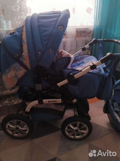 Коляска трансформер с автолюлькой