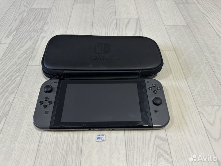 Nintendo Switch Rev.1 прошитая 256gb + игры