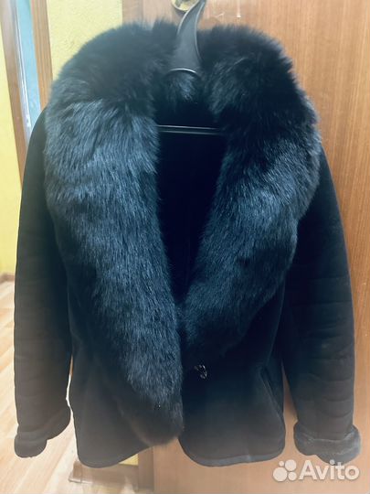 Дубленка женская замшевая Fani exclusive