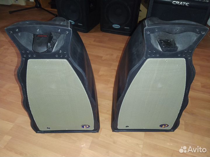 Акустика с активным микшером phonic roadgear 160