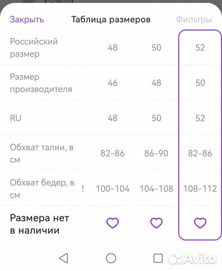 Джинсы для беременных на флисе р. 52-54