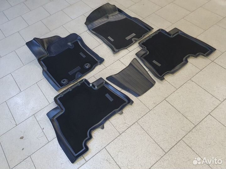 Коврики 3D Lux салон Toyota Land Cruiser Prado 150