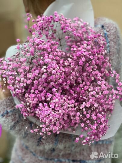 Гипсофила букет цветы