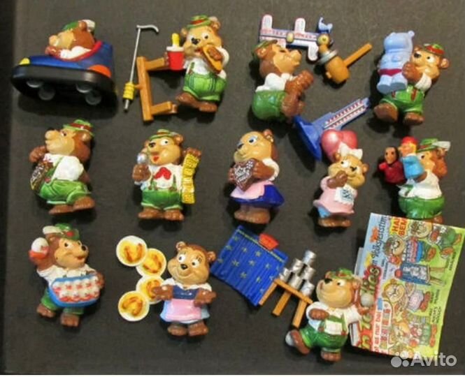 Игрушки из киндера