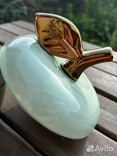 Керамическая шкатулка яблоко