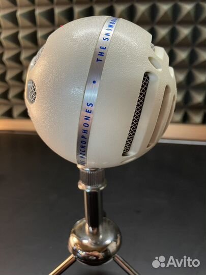 Микрофон Blue Snowball USB матовый, ранняя версия