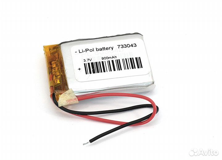 Аккумулятор Li-Pol (батарея) 7.3*30*43мм 2pin 3.7V