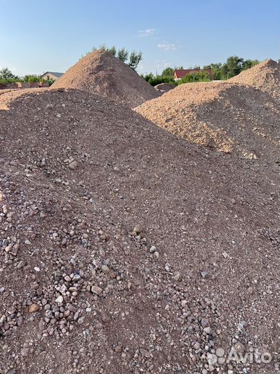 Пгс гравий песок грунт бут щебень