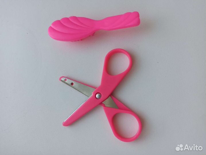 Ножницы и расческа от Barbie cut and style 1994 г