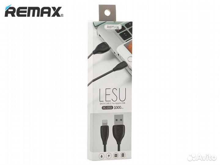 Кабель remax lesu 8 pin Lightning (1000 мм)