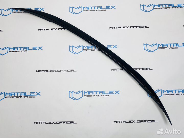 Спойлер BMW iX3 G08, M Performance, черныц глянец