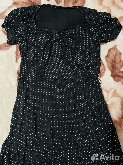 Платье в горошек