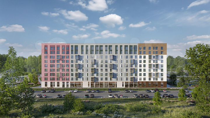 Квартира-студия, 26 м², 4/9 эт.