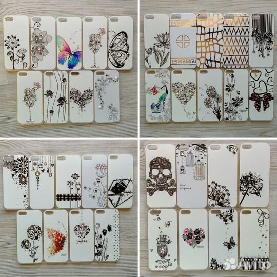 На iPhone 5, 5s, 5se стекло чехол поклейка