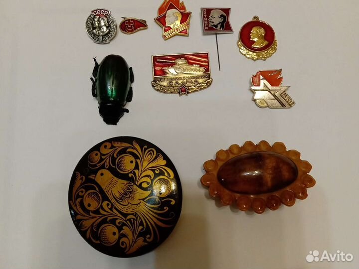 Значки и броши СССР
