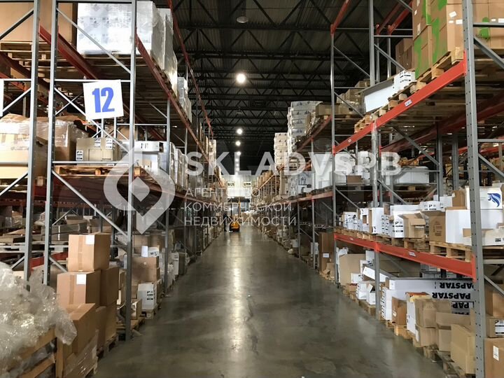 Современный склад, 800 м²