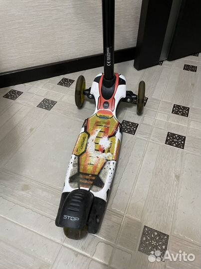 Самокат детский трехколесный бу