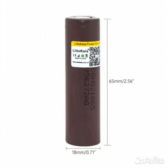 Аккумуляторы LiitoKala 18650 (новые)