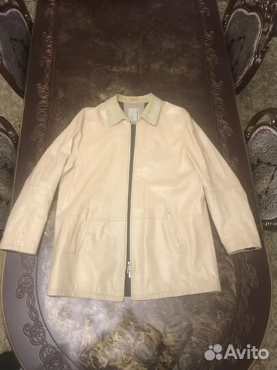 Кожаный плащ