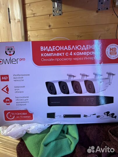 Регистратор для видеонаблюдения на 4 камеры owler