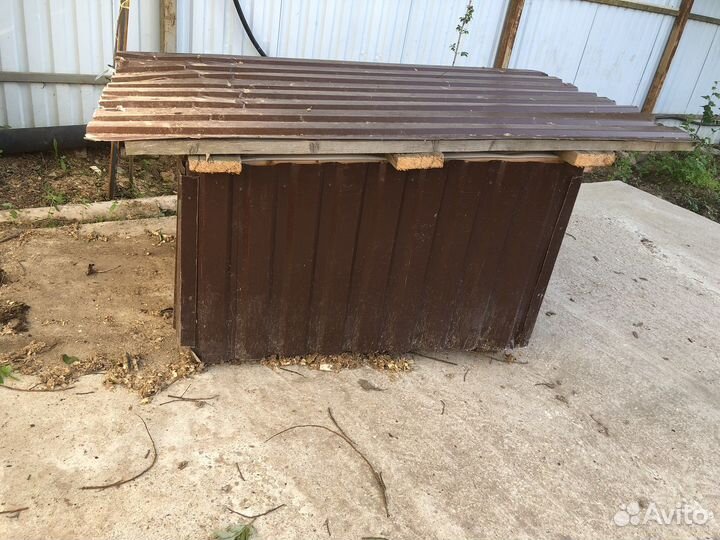 Будка для собаки утепленная