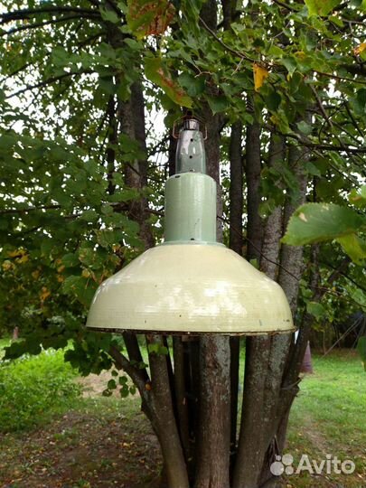 Подвесной производственный фонарь СССР