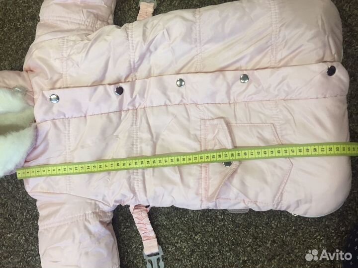 Зимний конверт для девочки