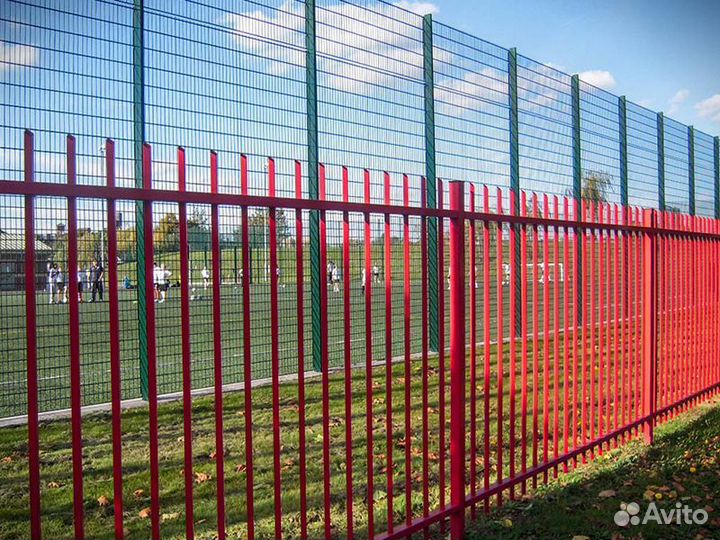 Забор для спортивной площадки в Фурманове