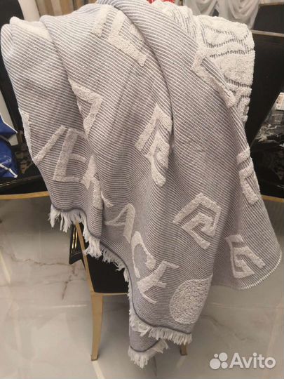 Полотенце пляжное Versace, 170x106см, эко котон