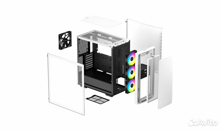 Корпус deepcool ck560 wh