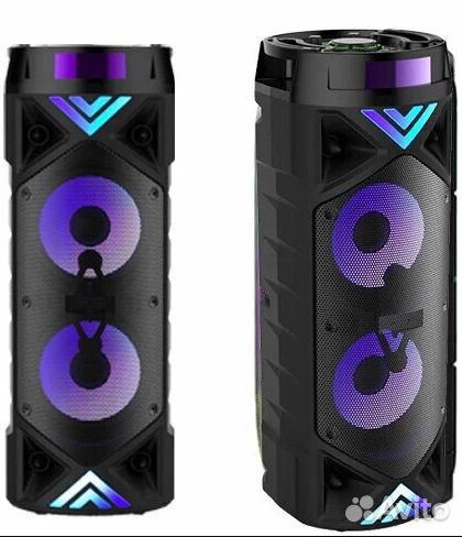 Колонка Bluetooth TF/USB/AUX/FM/микрофон ZQS-6201