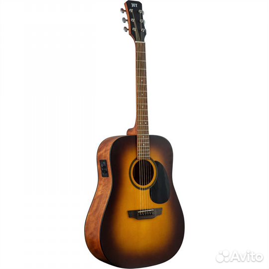 Электроакустическая гитара JET JDE-255 SSB
