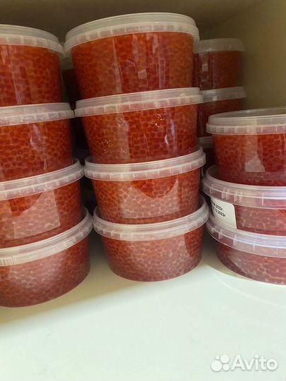 Икра нерки и горбуши