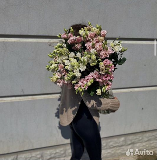 Эустома Лизиантус букеты цветы доставка 24/7