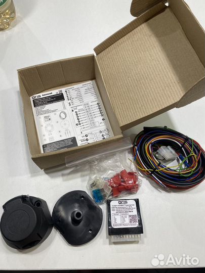 Розетка фаркопа с блоком согласования